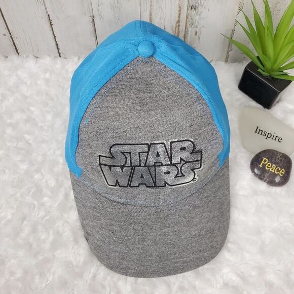Star Wars Snapback Cap Gray Blue Size OSFM - Picture 9 of 9